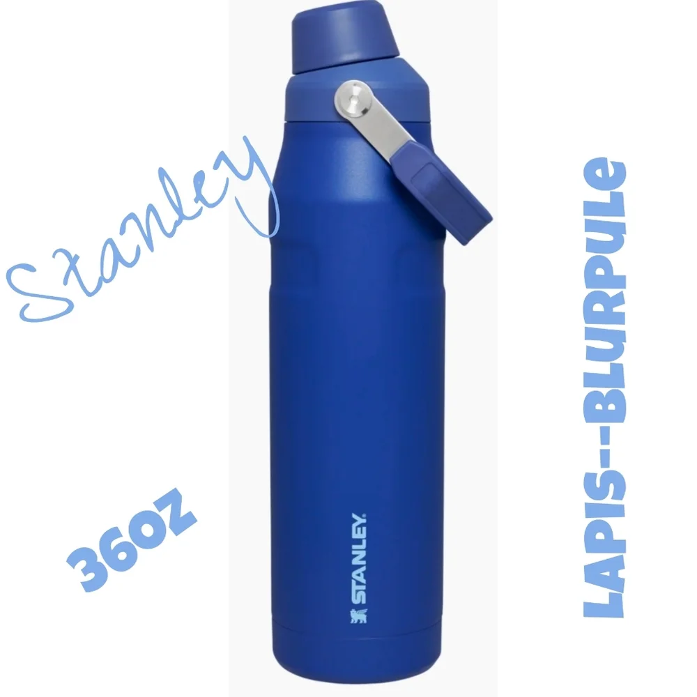 Stanley IceFlow Fast Flow Water Bottle "Lapis" 36OZ NEW - Picture 2 of 5